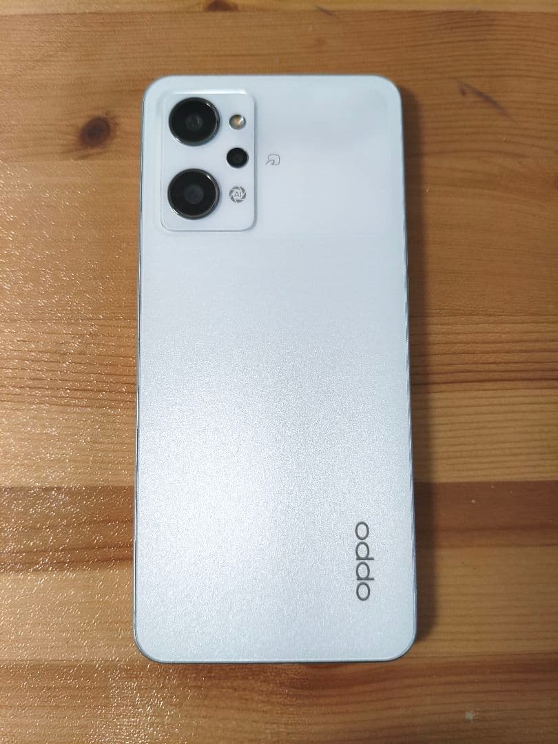 OPPO Reno 9A ホワイト Ymobile版 ディスプレイ焼き有