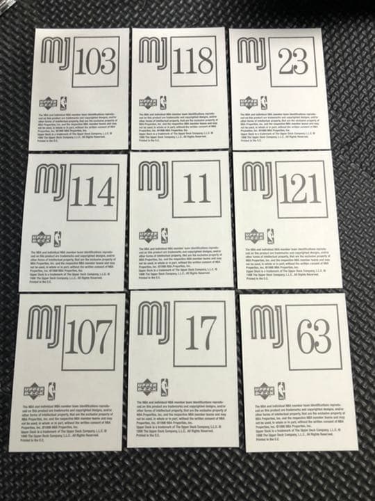 MICHAEL JORDAN.激レア❗️インサート❗️シール⁉️30枚セット❗️