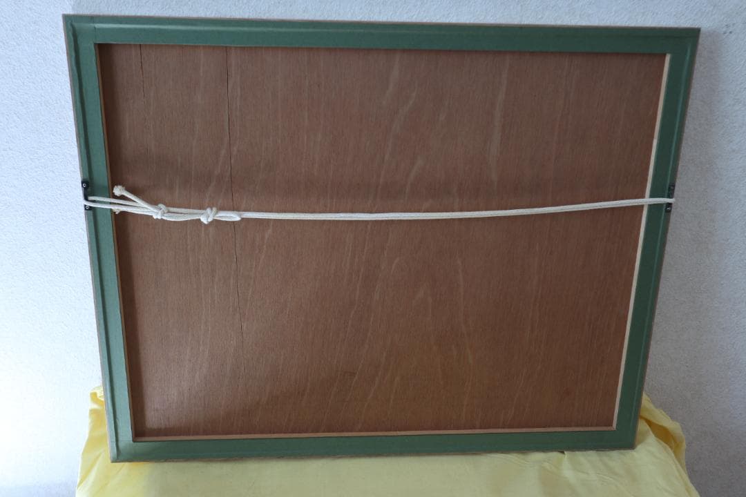 ブーランジェ★「窓」★リトグラフ★大判★作家サイン・黄袋・箱あり