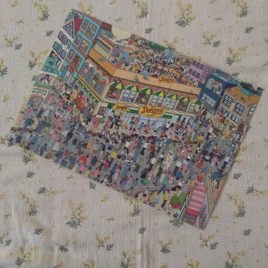 デニーズ クリアファイル DENIYADORI 未使用 2025