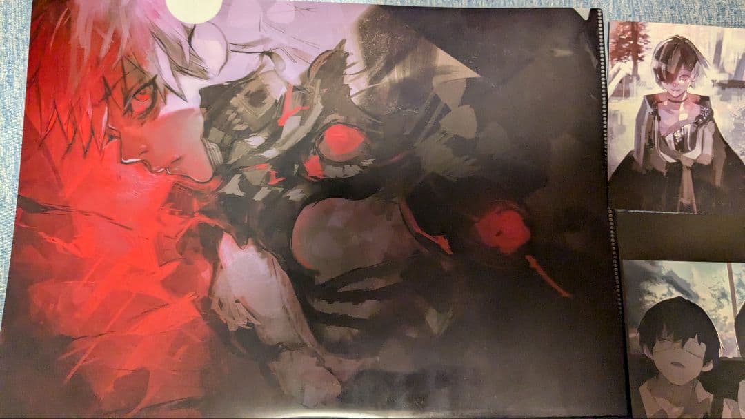 東京喰種　クリアファイル　ポストカードセット