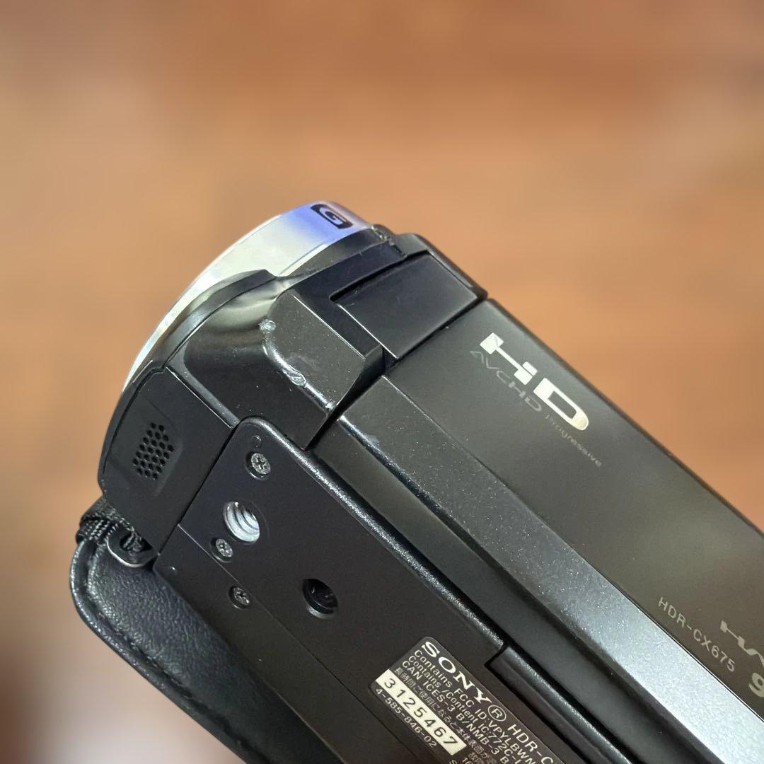 SONY ビデオカメラ HDR-CX675