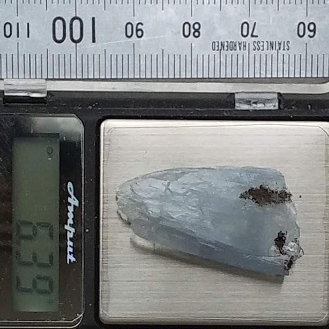 6.39g　ブルーバライト　鉱物標本