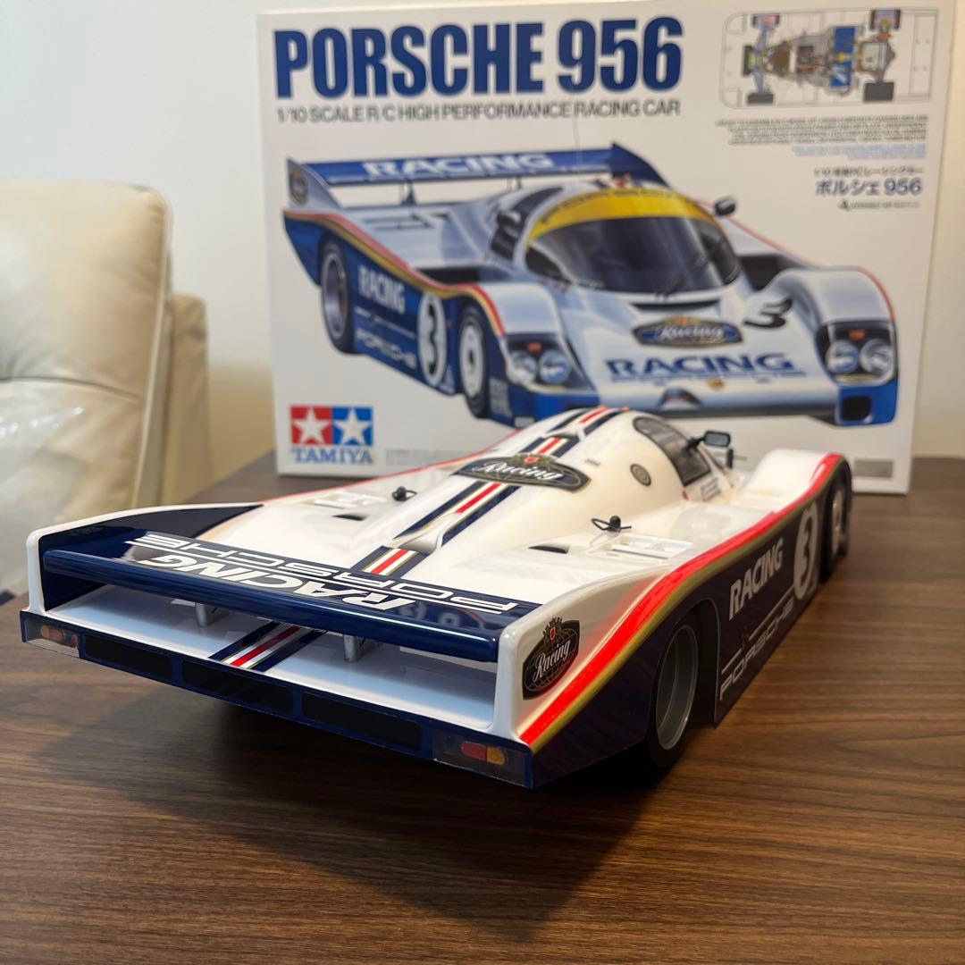 タミヤ 1/10 ポルシェ956 オプション付き