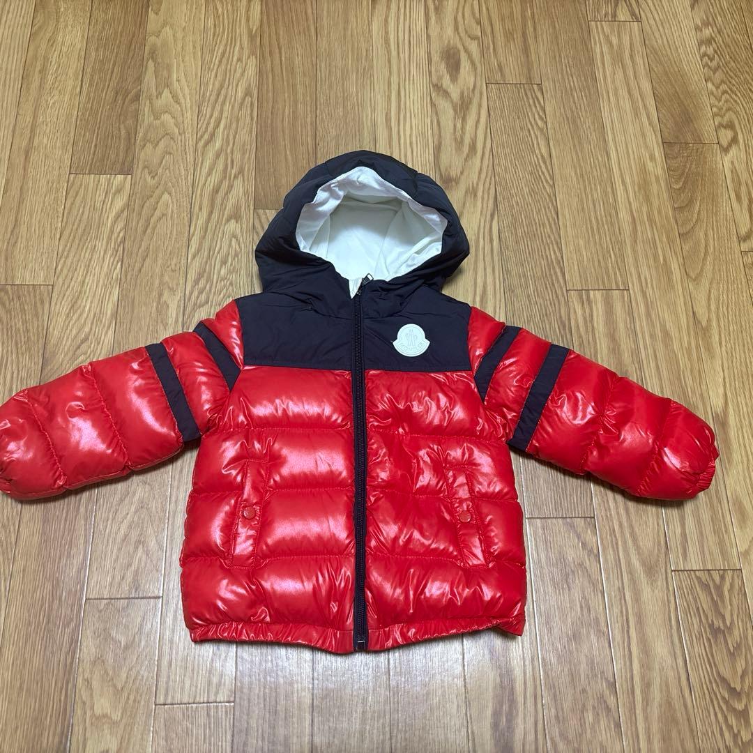 MONCLER フード付きダウンジャケット90cm