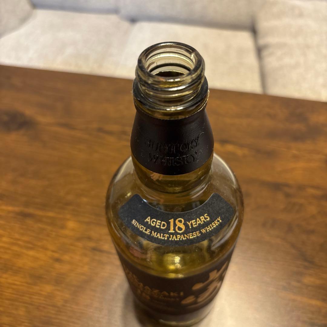 まるちゃんページ　山崎 18年✖️3つ　シングルモルトウイスキー　空箱