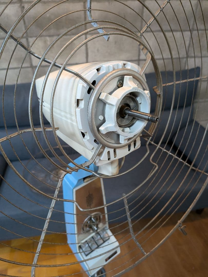 P594 日立 名機 レトロ扇風機 S-858型 希少 稼働品 昭和レトロ