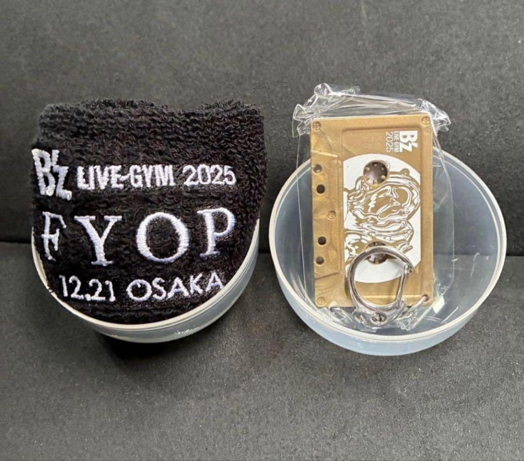B’z FYOP ガチャ　日付入り 限定 カセットチャーム リストバンド
