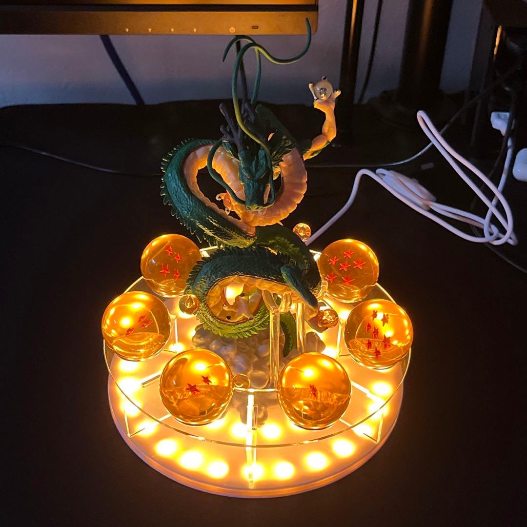 【説明要確認】シェンロン ドラゴンボールフィギュア LEDライト付き
