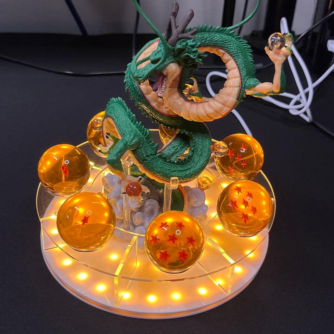 【説明要確認】シェンロン ドラゴンボールフィギュア LEDライト付き