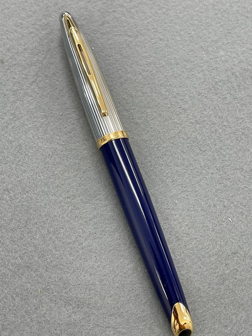 【未使用】ウォーターマン　カレンデラックス　万年筆　ブルー　廃盤品