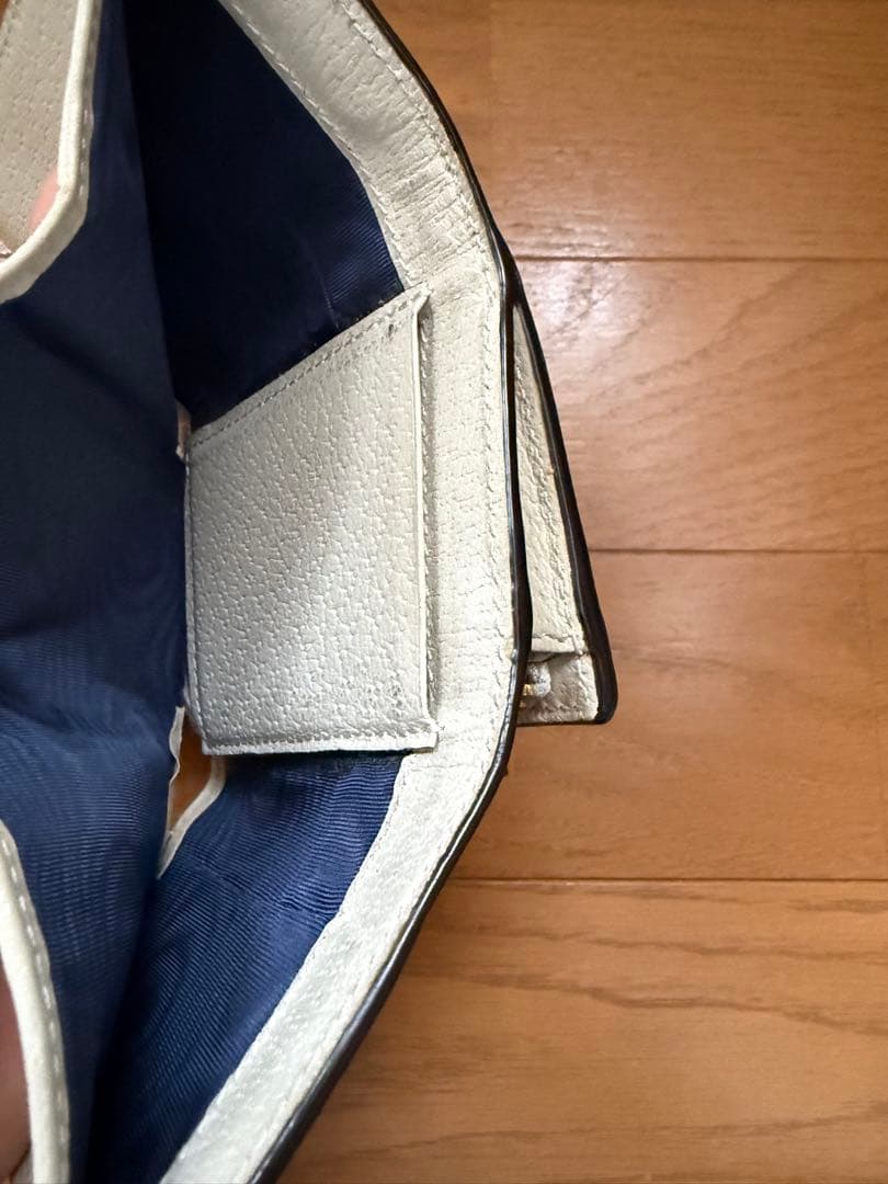 GUCCI オフィディア　二つ折り財布 GGパターン　箱付き