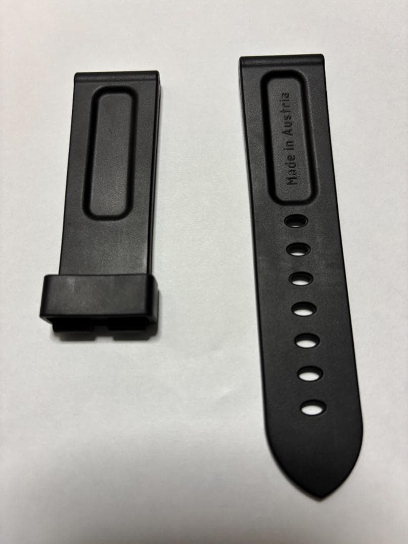 PANERAI ブラック 純正ラバーベルト