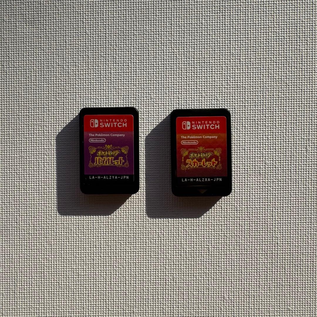 ポケモン　スカーレット　バイオレット　SV スカバイ　Switch ダブルパック