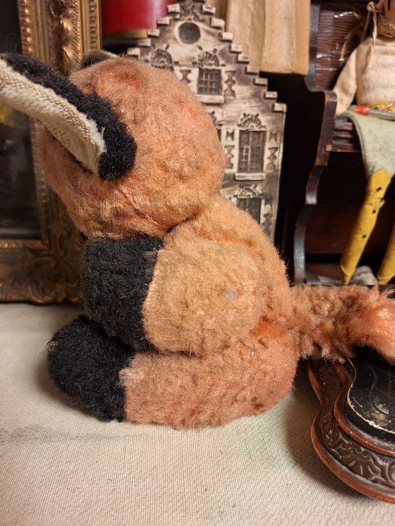 アンティークヴィンテージきつねさんローズ