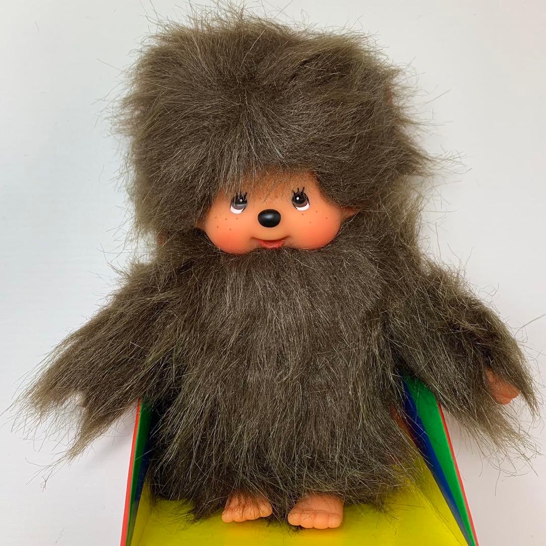 新品 モジャモジャ モンチッチ ブラウン monchhichi 464