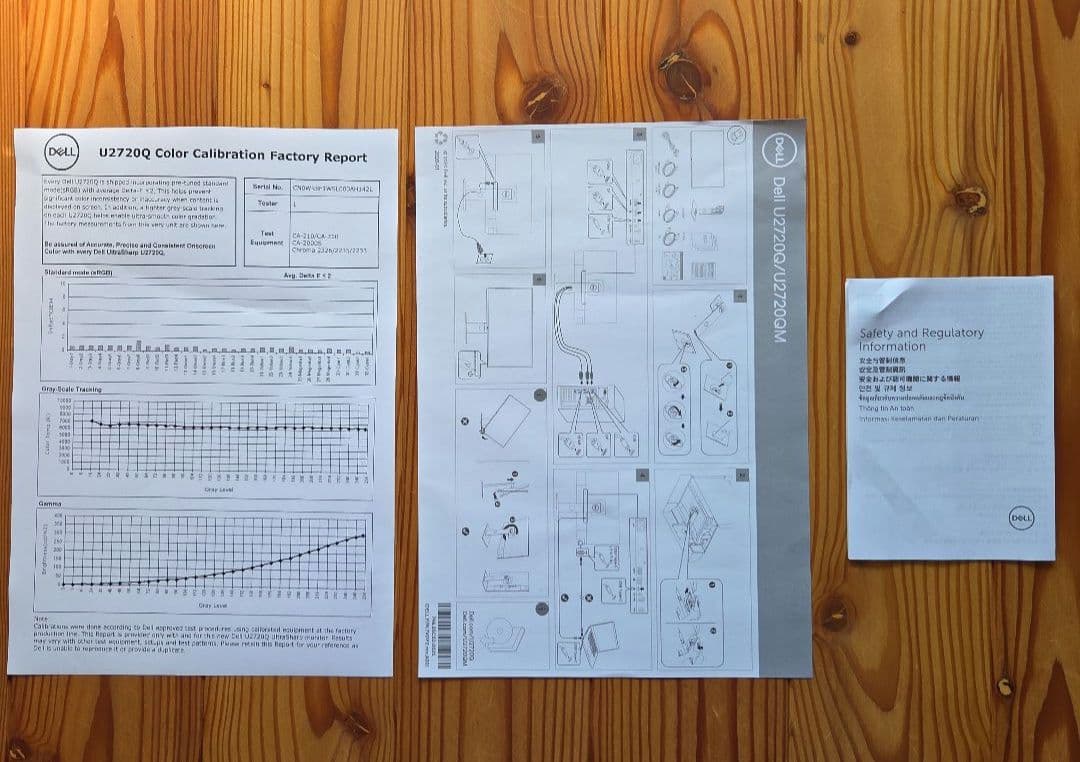 DELL U2720Q 27インチ 4K モニター