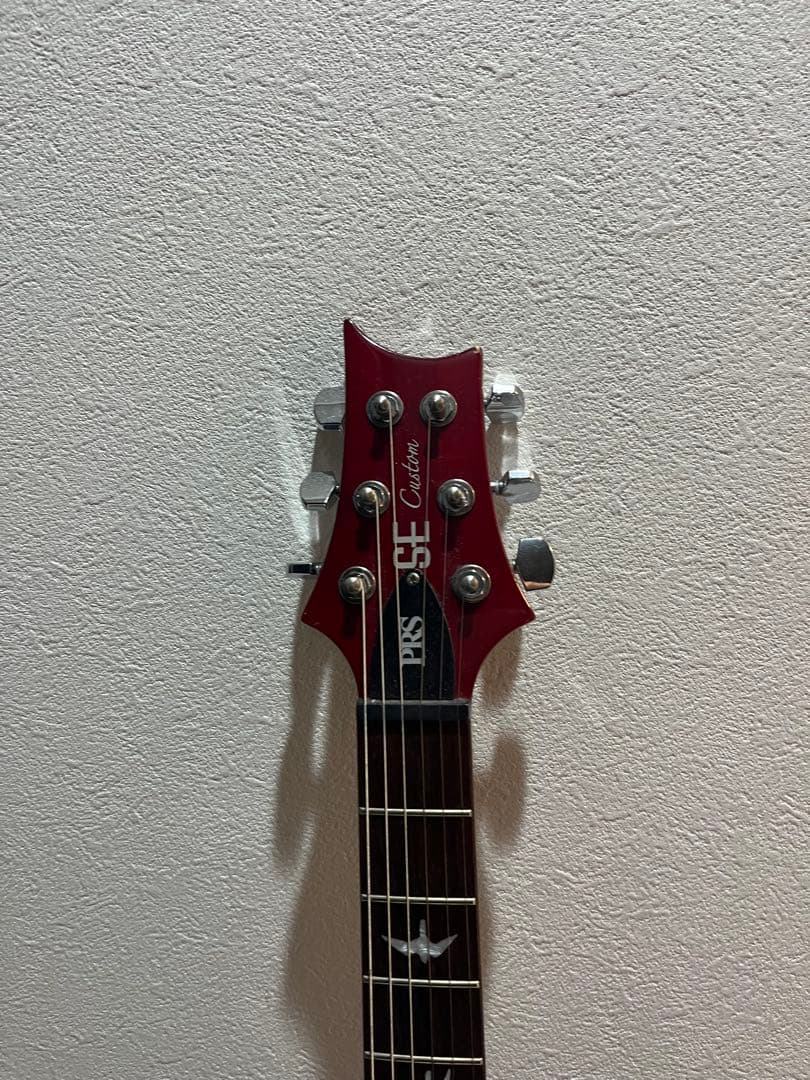 PRS SE エレキギター ワインレッド ギターケース付き