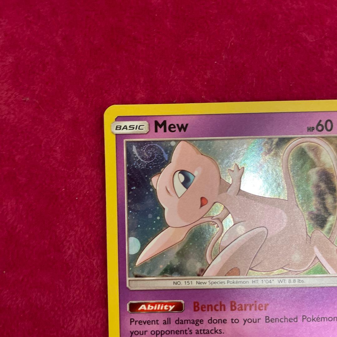 ポケットモンスター　ミュウ　プロモ　海外限定イラスト　渦巻きレア