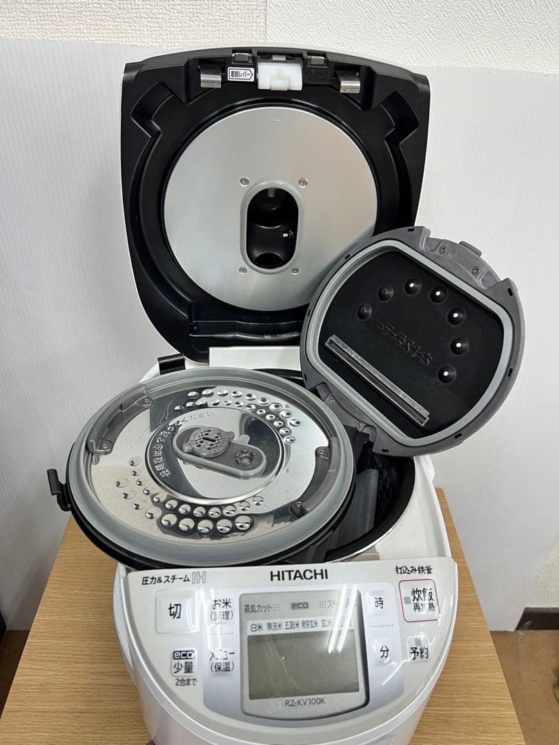 HITACHI 日立 圧力＆スチームIH炊飯器 RZ-KV100K 5.5合