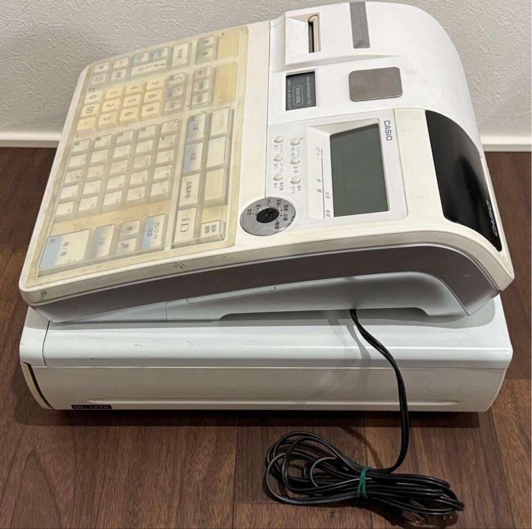 CASIO電子レジスター TE-2600+別売バーコードリーダー+作成ソフト