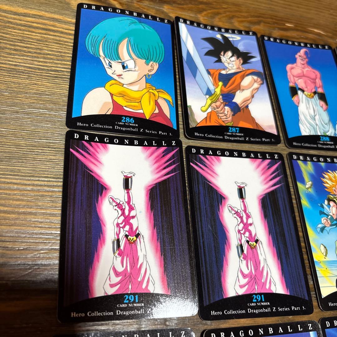 レア 美品キラカード Vintage 1995 ドラゴンボールZ 12枚