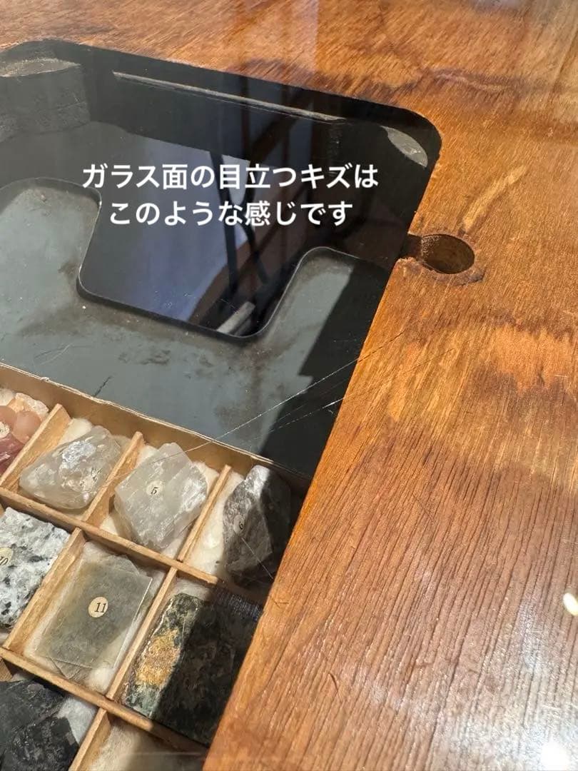 【天板ガラス＆おまけつき！】ミシン台デスク