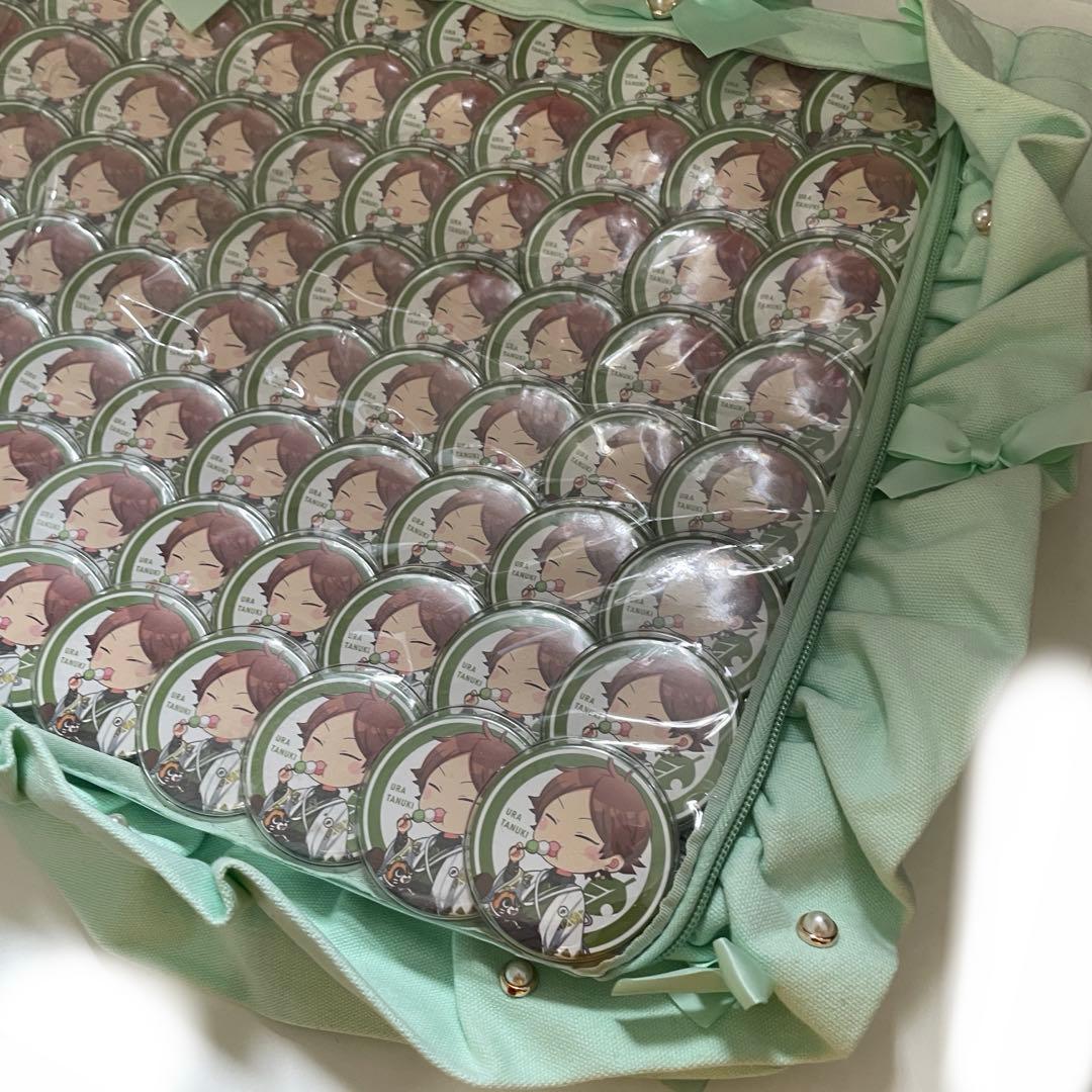 お値下A48.うらたぬき 春ツ デフォ 2019 斬 浦島坂田船 缶バッジ 痛バ