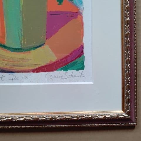 特価◯絵画　シルクスクリーン版画 額装品