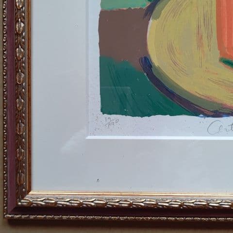 特価◯絵画　シルクスクリーン版画 額装品