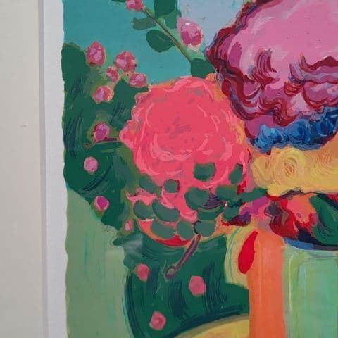 特価◯絵画　シルクスクリーン版画 額装品