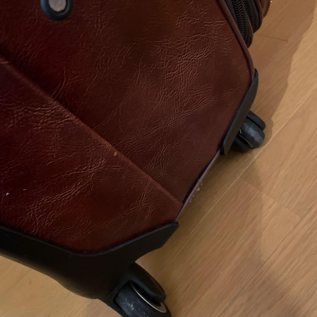 MONTBLANC モンブラン ブラウンレザー キャリーケース キャリーバッグ