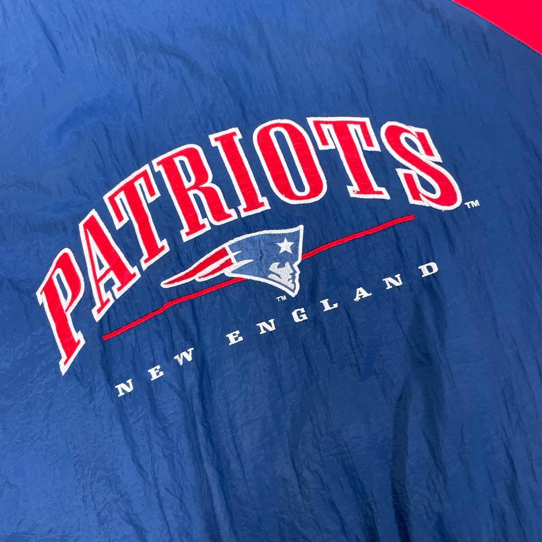 【yasu様】ロゴ7 NFL ペイトリオッツ バックロゴ 中綿 ブルゾンパーカー