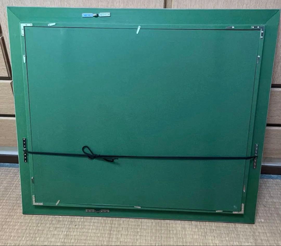 装飾的な金色木製額縁　F15