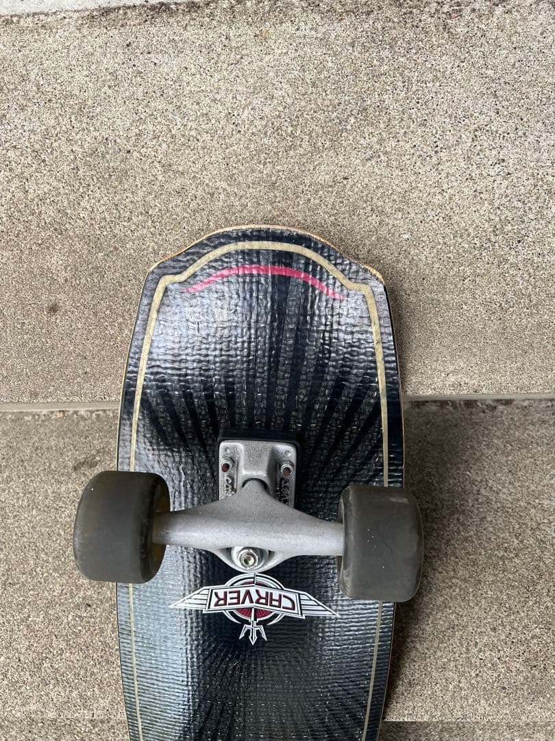 CRAVER スケートボード ブラック希少 サーフスケートボード