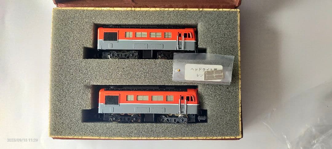 ワールド工芸国鉄DD50ー1次型　Nゲージ 鉄道模型 オレンジ・グレー