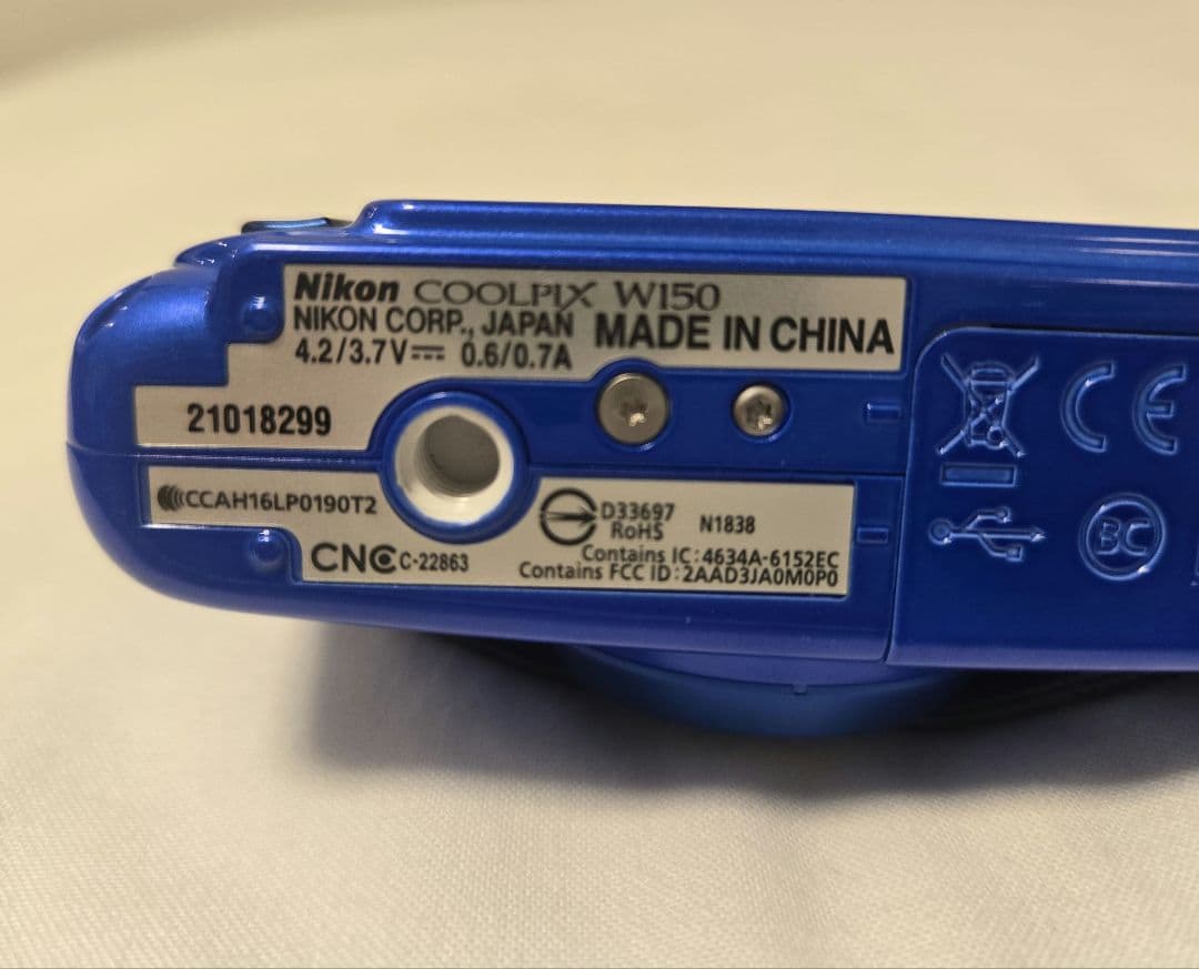 NIKON COOLPIX W150【本体のみ▪️バッテリーのみ】