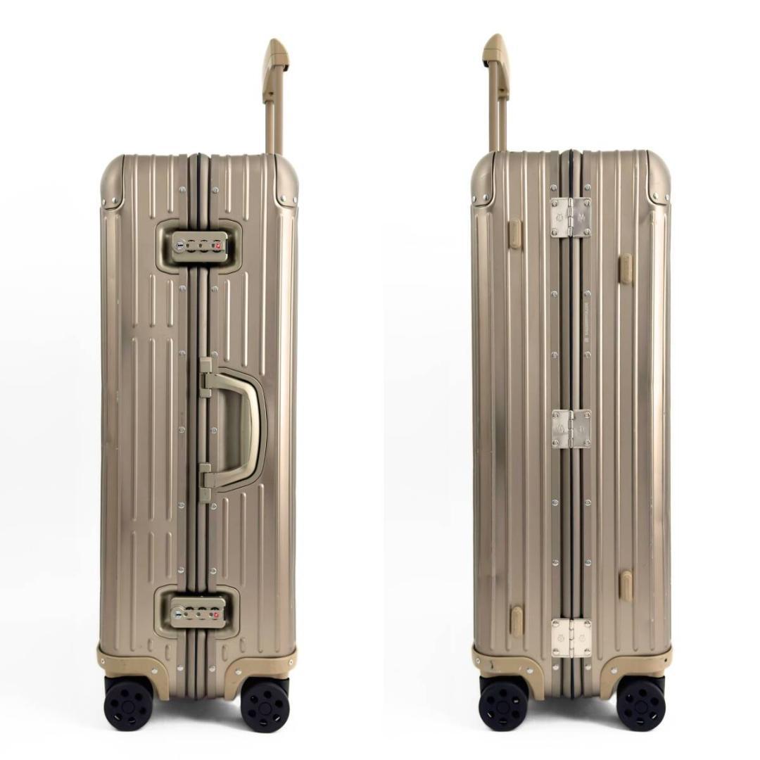 リモワ オリジナル チェックインL 86L 4輪 TSAロック ゴールド アルミ