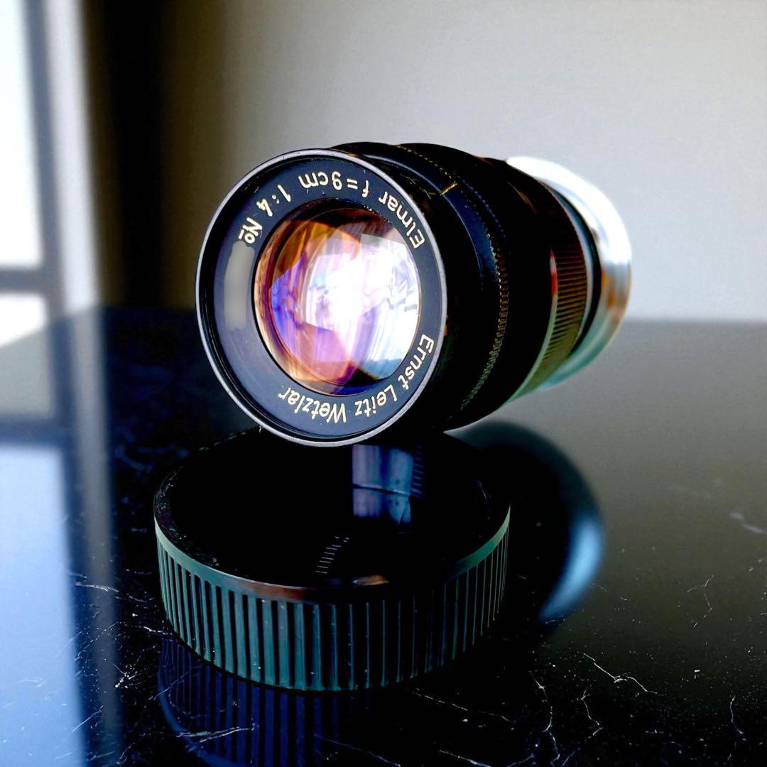 【OH済＆貴重な黒モデル】Leica Elmar 90mm F4 Black