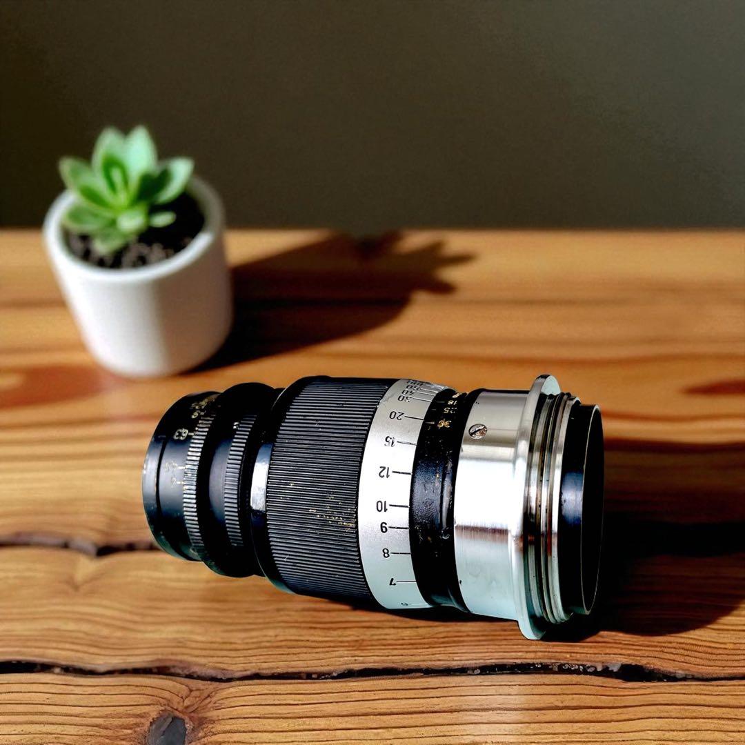 【OH済＆貴重な黒モデル】Leica Elmar 90mm F4 Black