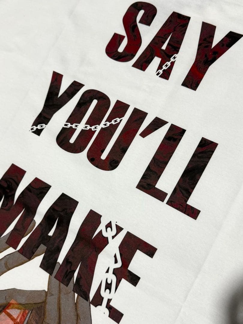 チェンソーマン マキマ アニメTシャツ XLsize White