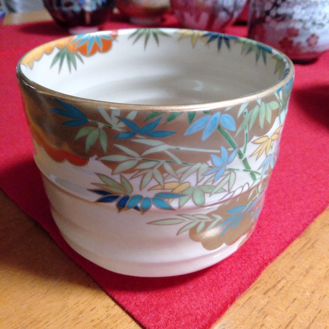 御所の花　お抹茶碗 12個