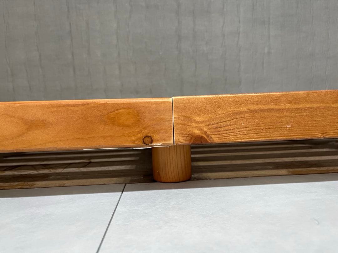 【横浜】ベッドフレーム&マットレス　すのこ　シングル