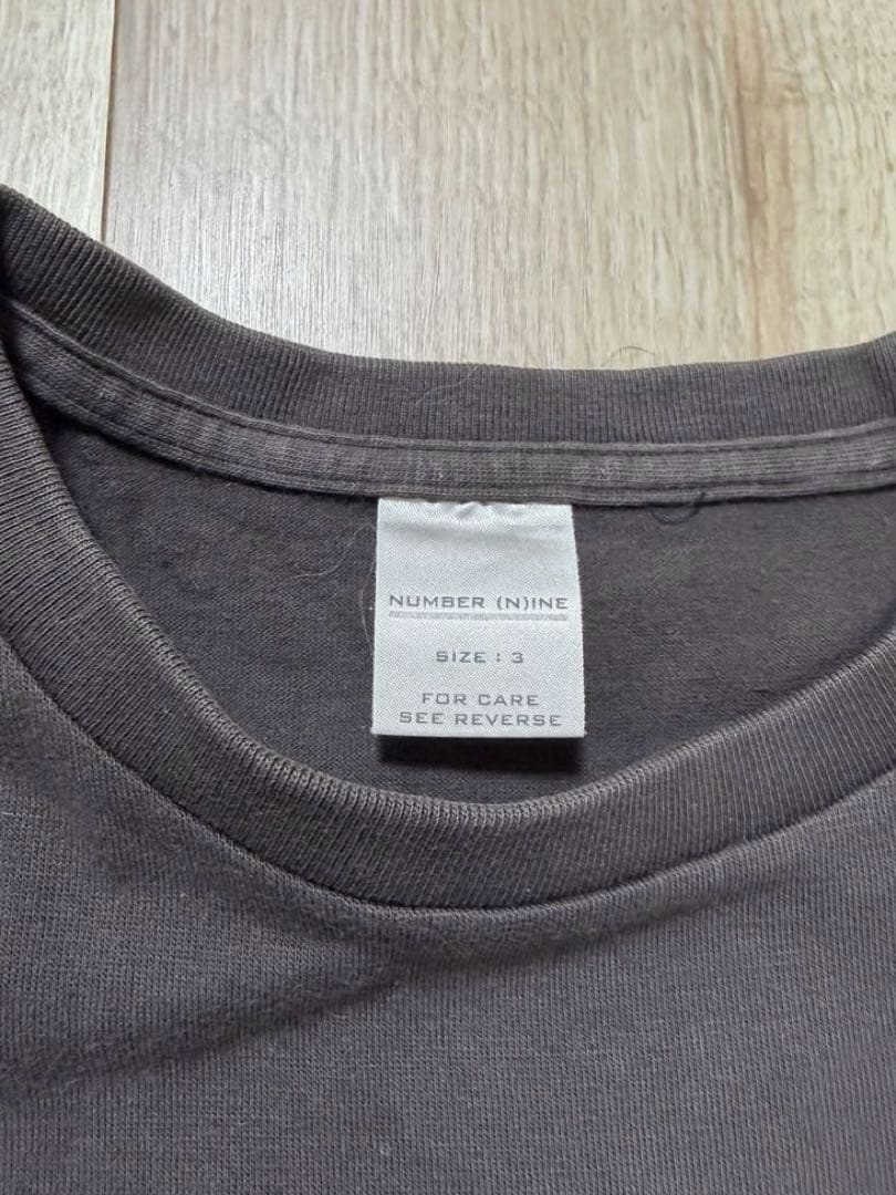 ナンバーナイン タイム期 モントリオール カナダTシャツ サイズ3