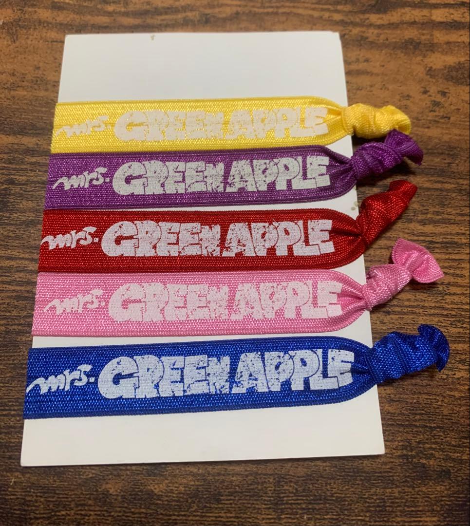 【早い者勝ち】 Mrs. GREEN APPLE ミセス 5色 ゴムバンド
