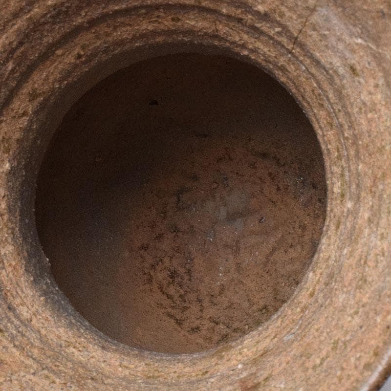 朝鮮美術　須恵器　新羅土器　新羅無細土　壷　時代箱　M　R8358