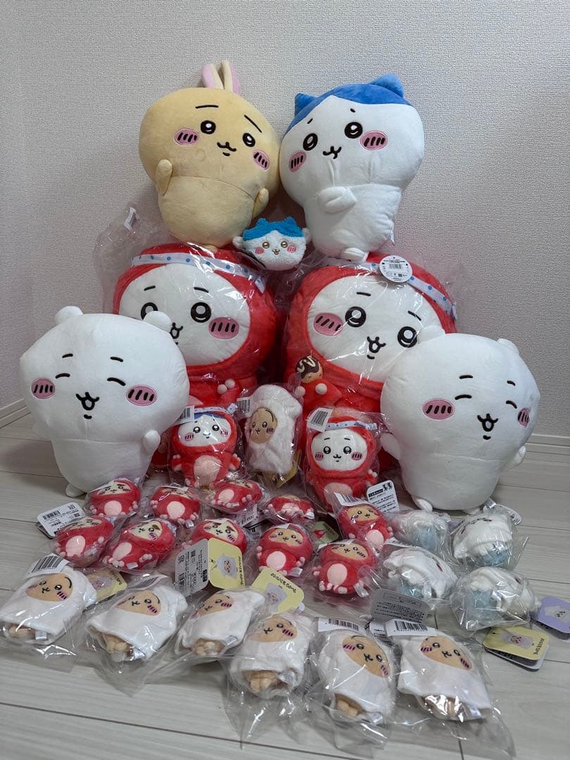 ちいかわ】ちいかわぬいぐるみセット