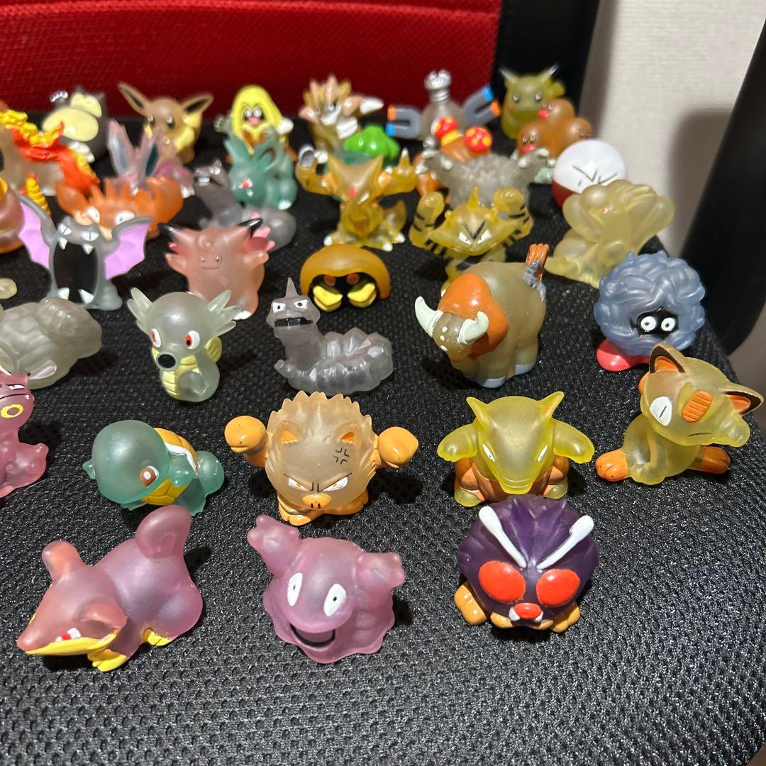 ポケモン フィギュア 55体 クリア　スケルトン バージョン