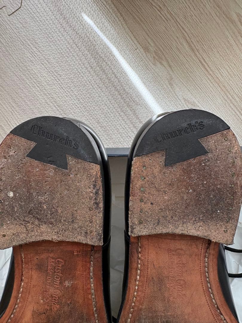 church's consul ブラック ドレスシューズ 26.5〜27cm