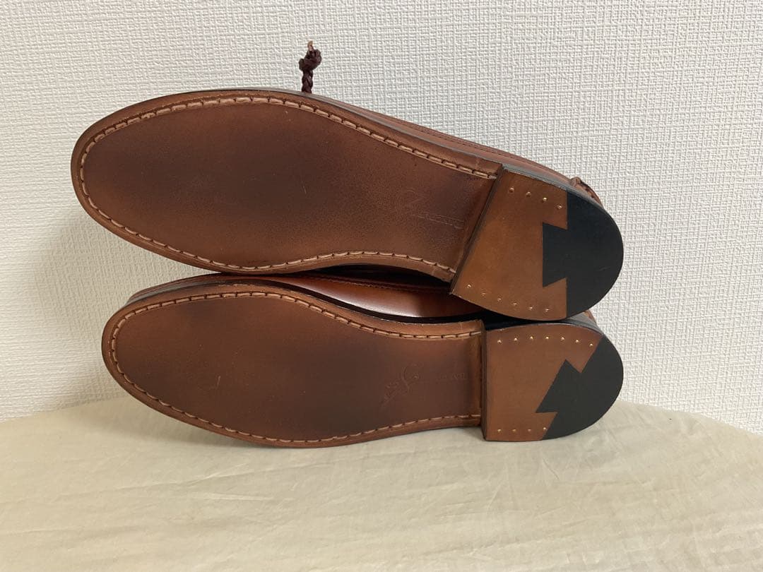 靴 Rancourt&CO. Beams+ Canoe Moccasin Terra